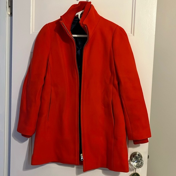 J. Crew Lodge coat in Italian stadium cloth wool - size 6P - Picture 1 of 11